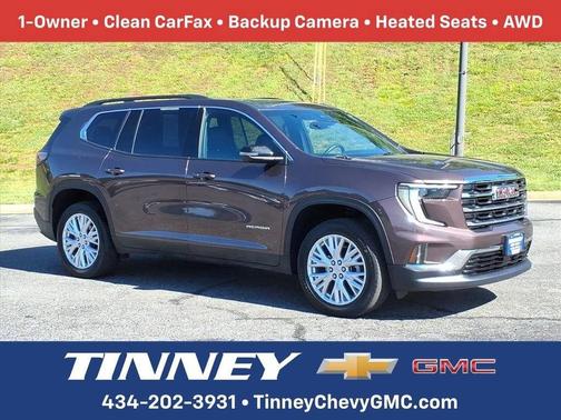 Crystal Metallic 2024 GMC Acadia Elevation