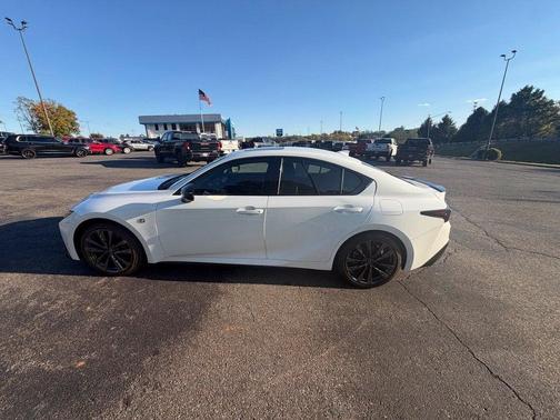 White 2025 Lexus IS 350 F Sport