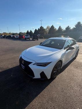 White 2025 Lexus IS 350 F Sport