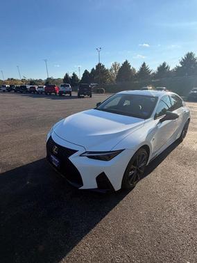 White 2025 Lexus IS 350 F Sport