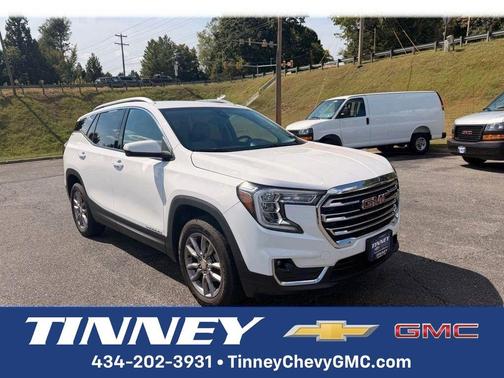 Summit White 2022 GMC Terrain SLT