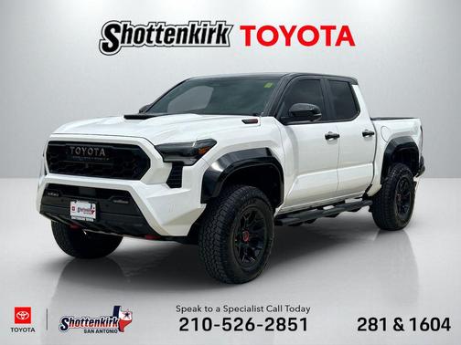 Ice Cap w/Black Roof 2025 Toyota Tacoma Hybrid TRD Pro