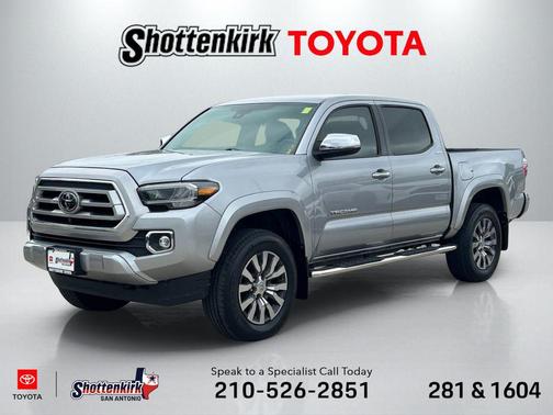 Silver Sky Metallic 2021 Toyota Tacoma Limited