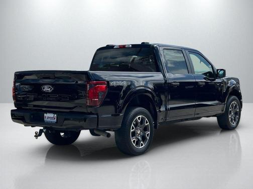 Agate Black Metallic 2025 Ford F-150 STX