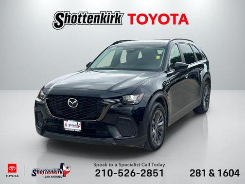 Jet Black 2025 Mazda CX-70 3.3 Turbo Preferred Package