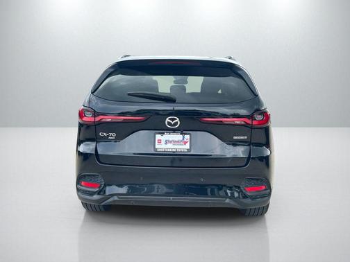 Jet Black 2025 Mazda CX-70 3.3 Turbo Preferred Package