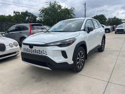 White 2026 Toyota Corolla Hybrid L