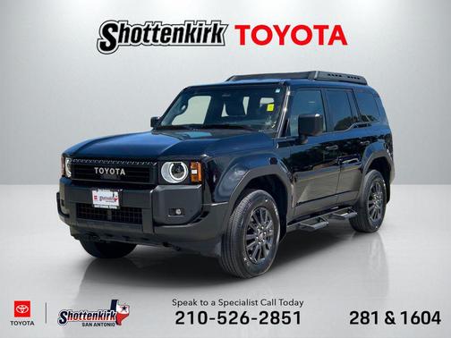 Black 2025 Toyota Land Cruiser 1958