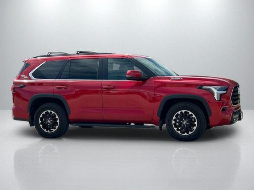 Supersonic Red 2025 Toyota Sequoia SR5