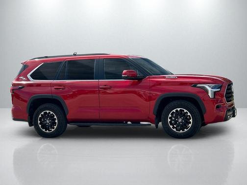 Supersonic Red 2025 Toyota Sequoia SR5