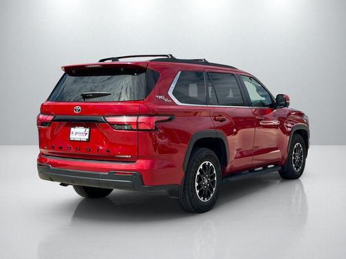 Supersonic Red 2025 Toyota Sequoia SR5