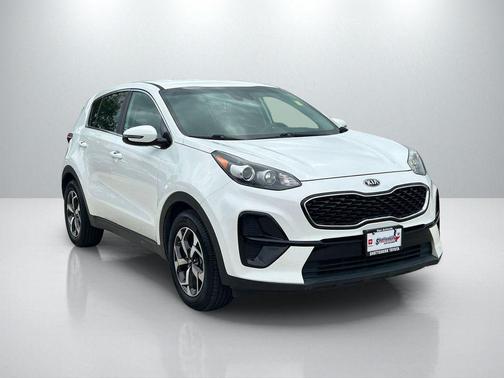 Clear White 2020 Kia Sportage LX
