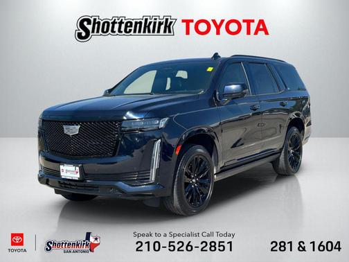 Dark Moon Blue Metallic 2021 Cadillac Escalade Sport Platinum