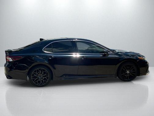 Midnight Black Metallic 2021 Toyota Camry XSE