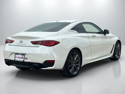 Majestic White 2021 INFINITI Q60 3.0t Red Sport 400