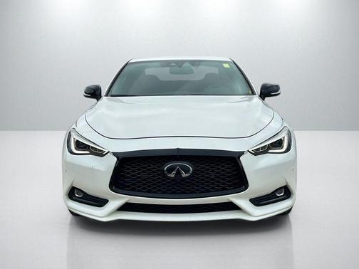 Majestic White 2021 INFINITI Q60 3.0t Red Sport 400