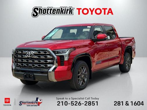 Supersonic Red 2026 Toyota Tundra Platinum