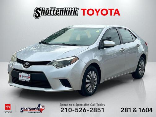Classic Silver Metallic 2015 Toyota Corolla L