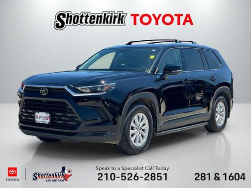 Midnight Black Metallic 2024 Toyota Grand Highlander Hybrid XLE