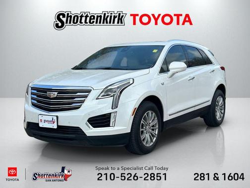 Crystal White Tricoat 2019 Cadillac XT5 Luxury