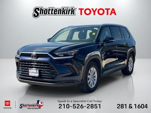 Blueprint 2025 Toyota Grand Highlander XLE