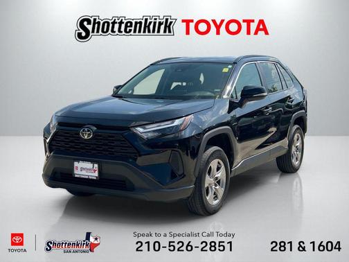 Midnight Black Metallic 2025 Toyota RAV4 XLE