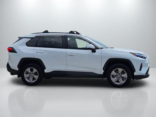 White 2022 Toyota RAV4 XLE