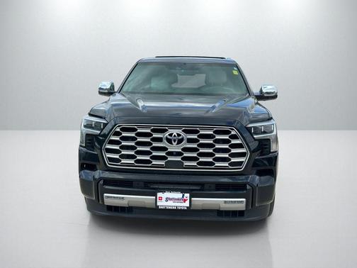 Midnight Black Metallic 2024 Toyota Sequoia Capstone
