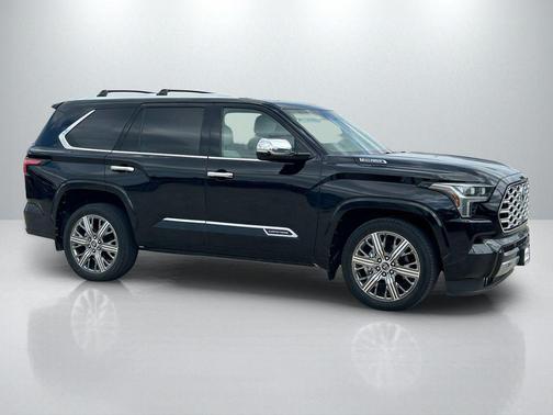 Midnight Black Metallic 2024 Toyota Sequoia Capstone