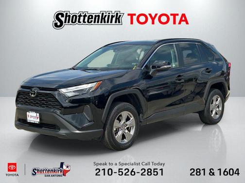 Midnight Black Metallic 2025 Toyota RAV4 XLE