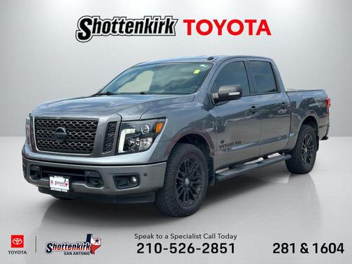 Gun Metallic 2019 Nissan Titan SV