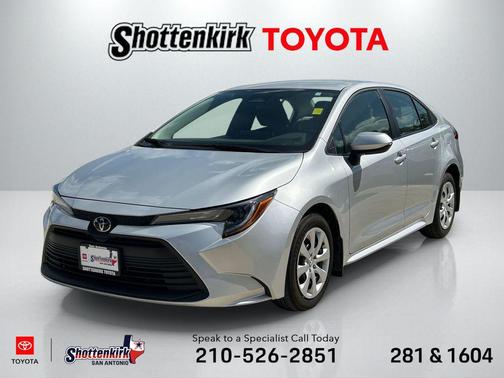 Classic Silver Metallic 2025 Toyota Corolla LE