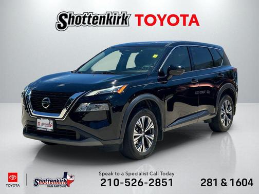 Super Black 2021 Nissan Rogue SV