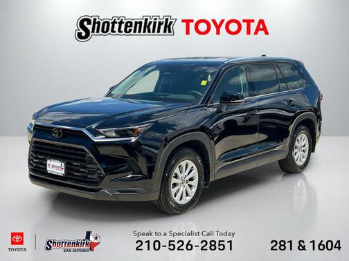 Midnight Black Metallic 2026 Toyota Grand Highlander Hybrid XLE