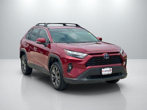Ruby Flare Pearl 2023 Toyota RAV4 Hybrid XLE Premium
