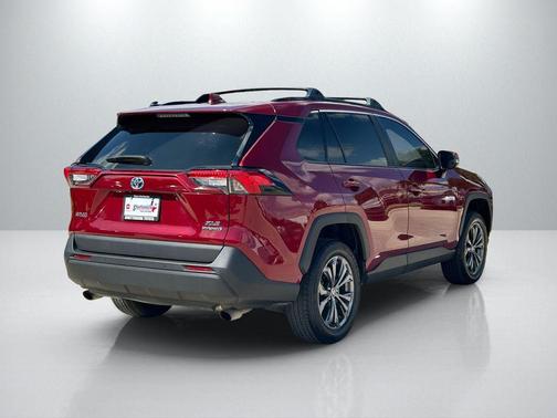Ruby Flare Pearl 2022 Toyota RAV4 Hybrid XLE Premium