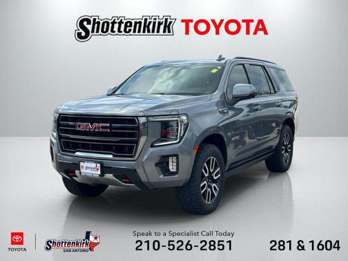 Satin Steel Metallic 2021 GMC Yukon 4WD AT4