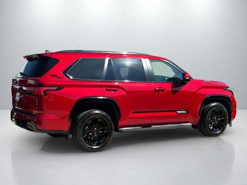 Supersonic Red 2024 Toyota Sequoia Platinum