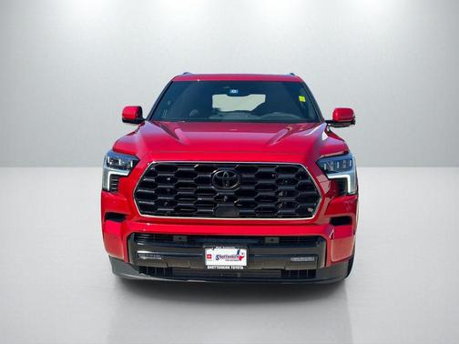 Supersonic Red 2024 Toyota Sequoia Platinum