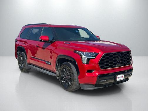 Supersonic Red 2024 Toyota Sequoia Platinum