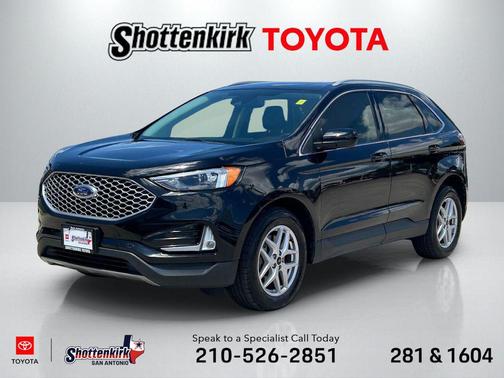 Agate Black Metallic 2024 Ford Edge SEL