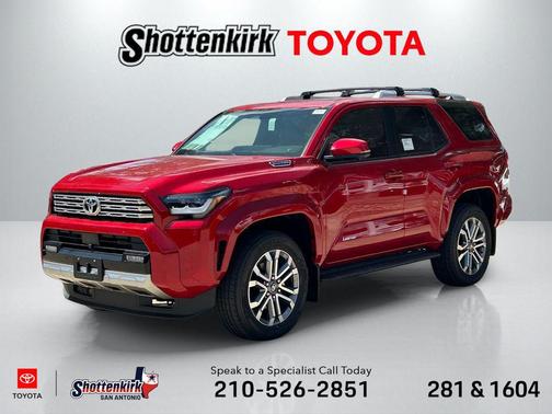 Supersonic Red 2026 Toyota 4Runner Limited