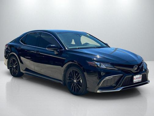 Midnight Black Metallic 2024 Toyota Camry XSE