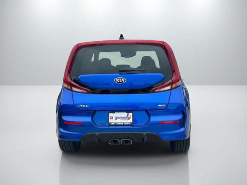 Neptune Blue/Black Roof 2021 Kia Soul Turbo