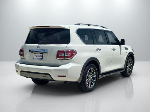 Pearl White 2019 Nissan Armada SL