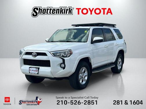 Super White 2019 Toyota 4Runner SR5
