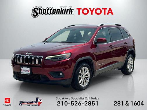Velvet Red Pearlcoat 2019 Jeep Cherokee Latitude