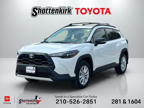 Wind Chill Pearl 2026 Toyota Corolla Cross LE