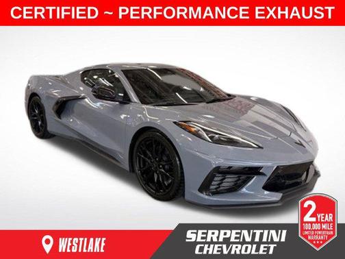 Sea Wolf Gray Tricoat 2024 Chevrolet Corvette Stingray w/2LT