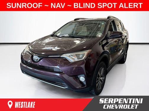 Black Currant Metallic 2018 Toyota RAV4 XLE